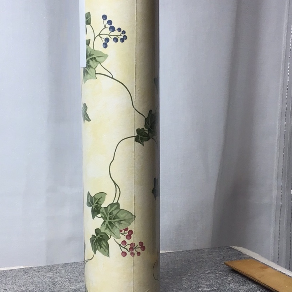 🍃 Wallpaper Ivy Pattern Vinyl Prepasted Peelable Scrubbable